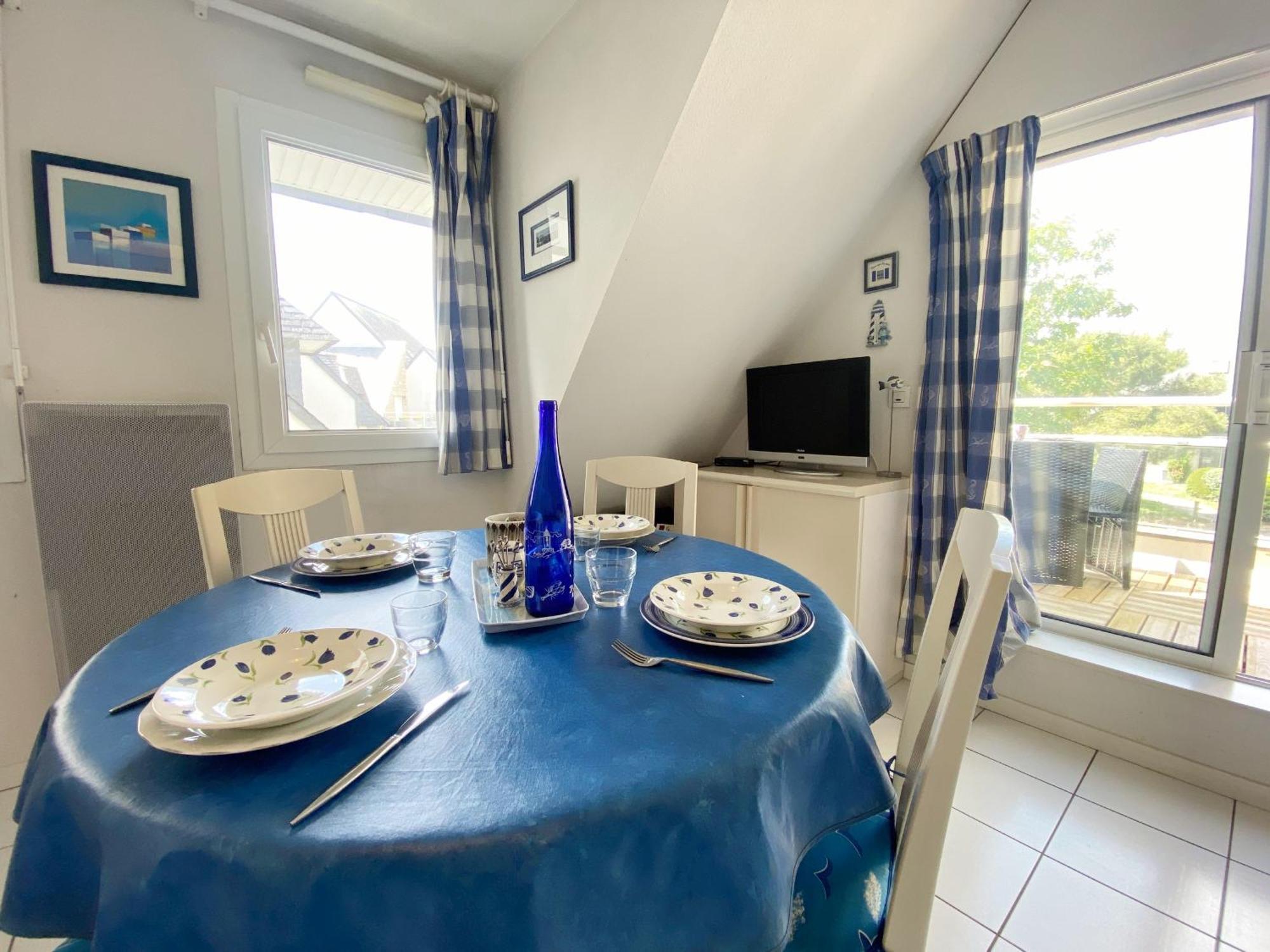 Gaelle - Studio Balcon, Proche Ty Bihan - Ud68 Carnac Pokoj fotografie